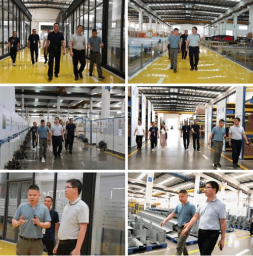 熱烈歡迎信宜市副市長率團隊蒞臨辛格林電梯考察指導